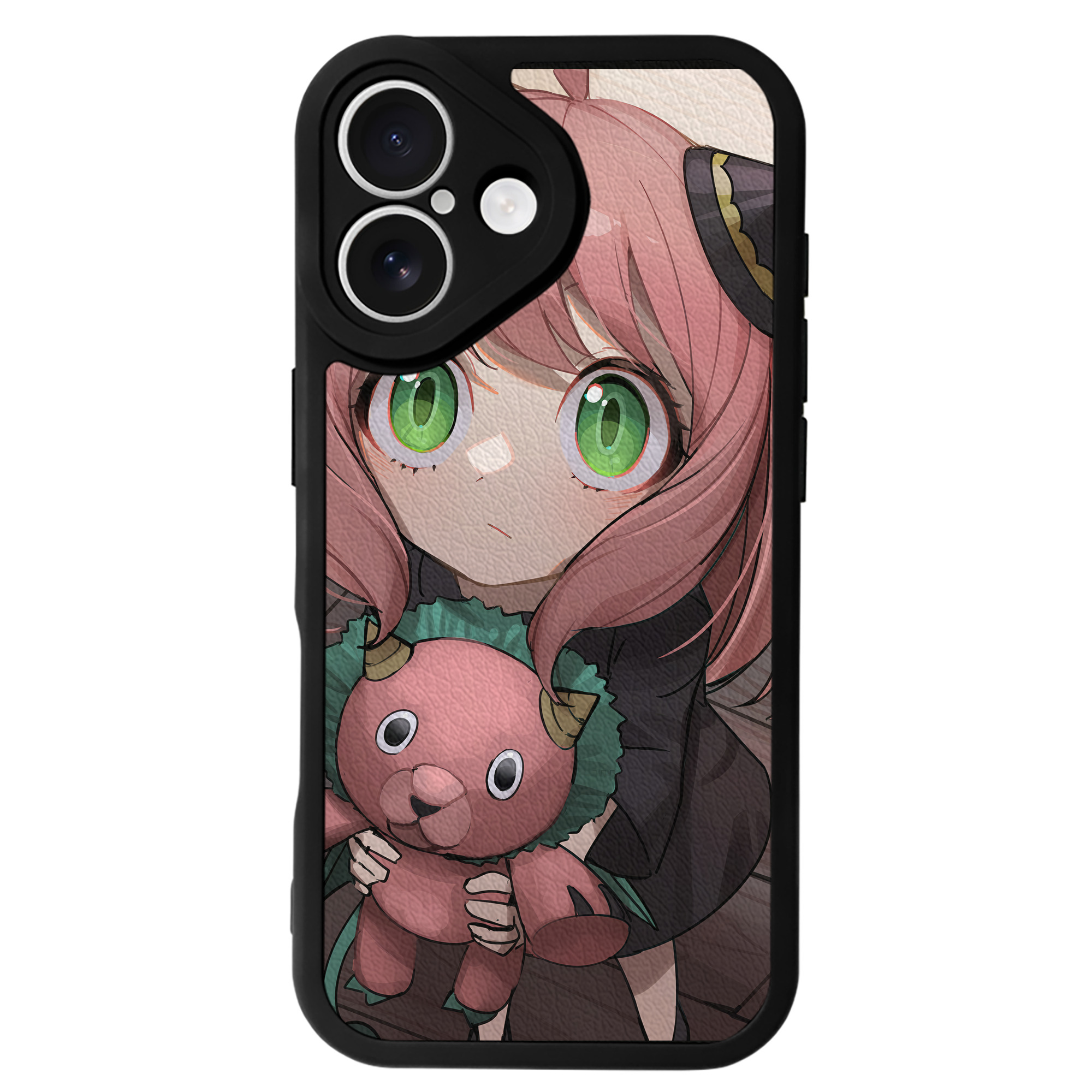 （画像用） SPY×FAMILY间谍家家酒 【iPhone 16シリーズ対応】シリコンスマホケース（レザー調） 材質：シリコン